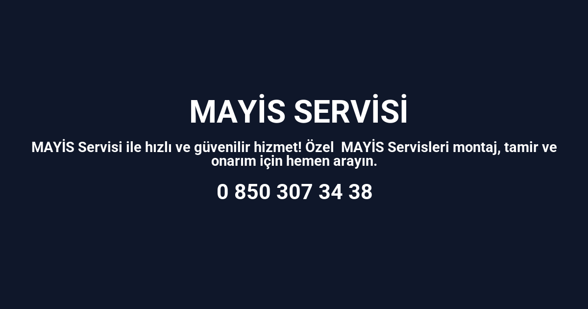 19 Mayıs Termodinamik Servisi